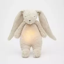 Moonie 2.0 Organic Humming Bunny Art.285919 Sand Children's night light "Bunny", from 0 months.