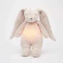Moonie 2.0 Organic Humming Bunny Art.285921 Grey Детский светильник-ночник Зайчонок , от 0 мес.