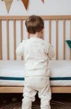 La Bebe™ Натуральный матрас из кокосового волокна и HR пены для кровати, SLEEP 120×60×9 см (6 см кокос + 2 см HR пена)
