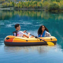 Inflatable boat Challenger 2, 2-person, with pump and 2 oars, INTEX, 66312
