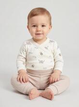 La Bebe™ Распашонка для новорождённого с длинным рукавом (1 шт.), Art.024622, размер 56, 100% хлопок
