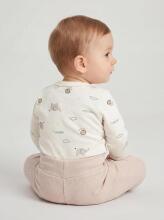 La Bebe™ Распашонка для новорождённого с длинным рукавом (1 шт.), Art.024624, размер 56, 100% хлопок
