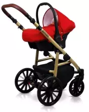 Babylux Aspero Art.286103 Black Flex Universal 3-in-1 stroller