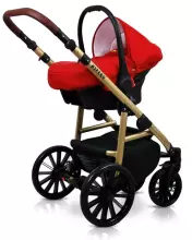 Babylux Aspero Art.286106 Colorful Feathers Универсальная коляска 3 в 1