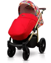 Babylux Aspero Art.286112 Light Pink Universal 3-in-1 stroller