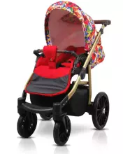 Babylux Aspero Art.286114 Mint Diamonds Universal 3-in-1 stroller