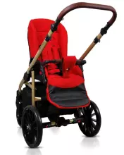 Babylux Aspero Art.286119 Silver Flex Универсальная коляска 3 в 1