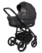 Babylux Axel Art.286129 Silver Универсальная коляска 3 в 1