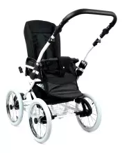 Babylux Margaret White Art.286167 Magic Grey Classic 3-in-1 baby stroller