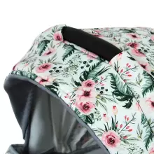 Babylux Margaret Exclusive Art.286175 Black Grey Classic 3-in-1 baby stroller