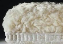 La Bebe™ матрас 120×60 см Sleep, кокосовое волокно + морские водоросли + овечья шерсть, 6 см кокос + 2 см морские водоросли