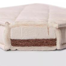 La Bebe™ матрас 120×60 см Sleep, кокосовое волокно + PPU-пена + овечья шерсть, 6 см кокос + 2 см PPU-пена