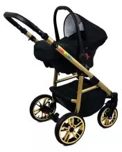 Babylux Color Lux Art.286198 Grey Flex Universal 3-in-1 stroller