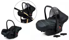 Babylux Gold Lux Art.28621 Onyx Universal 3-in-1 stroller