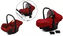 Babylux Rosso Art.286216 Classic 3-in-1 baby stroller