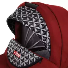 Babylux Rosso Art.286216 Classic 3-in-1 baby stroller