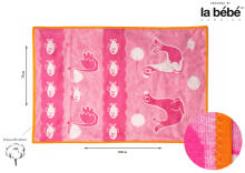 La bebe™ Soft Cotton Art.289786 Детский плед из особо мягкого хлопка 100x75 см
