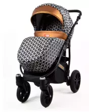 Babylux Miracle Art.286328 Gold Leaf Universal 3-in-1 stroller