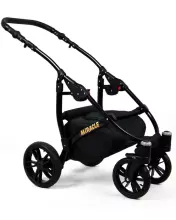Babylux Miracle Art.286329 Light Grey Universal 3-in-1 stroller