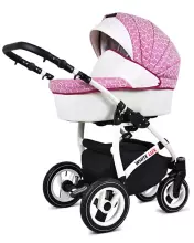 Babylux White Lux  Art.286334 Bottle Green Universal 3-in-1 stroller