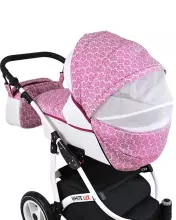 Babylux White Lux  Art.286334 Bottle Green Universal 3-in-1 stroller