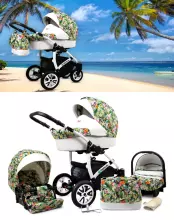 Babylux Tropical Art.286423 Chili Flowers Universal 3-in-1 stroller