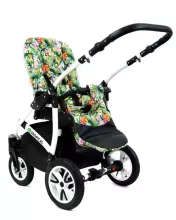 Babylux Tropical Art.286429 Parrots Tropics Universal 3-in-1 stroller