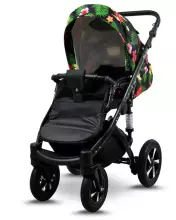Babylux Sky Lark Art.286438 Paint Flowers  Universal 3-in-1 stroller