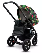 Babylux Sky Lark Art.286441 Silver Flex Black Universal 3-in-1 stroller