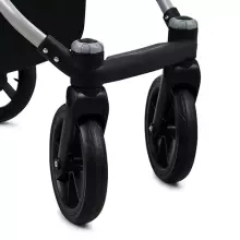 Babylux Qbaro Art.286468 Silver Universālie rati/ratiņi 3 in1