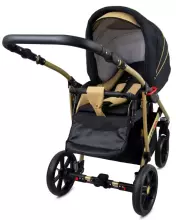 Babylux Largo Art.286475 Black Grey Универсальная коляска 3 в 1