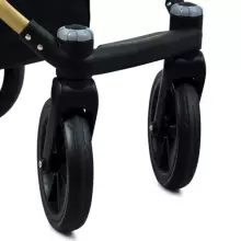 Babylux Largo Art.286475 Black Grey Универсальная коляска 3 в 1