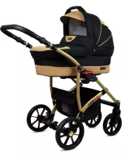 Babylux Largo Art.286475 Black Moro Universal 3-in-1 stroller