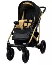 Babylux Largo Art.286480 Coffee Silver Универсальная коляска 3 в 1