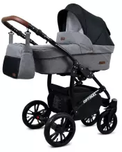 Babylux Optimal Art.286495 Chocolate  Universal 3-in-1 stroller
