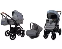 Babylux Optimal Art.286500 Light Pink Universal 3-in-1 stroller