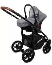 Babylux Optimal Art.286502 Peony Universal 3-in-1 stroller