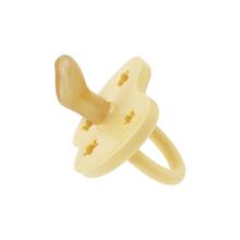 Hevea Natural Rubber Pacifier  Art.216121 Pale Butter Anatomiskā/ortopēdiskā lateksa māneklītis 3-36 mēn.