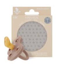 Hevea Natural Rubber Pacifier  Art.210831 Tan Beige  Анатомическая/ортодонтическая Пустышка из 100% натурального каучука 3-36 мес.
