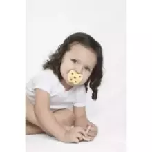 Hevea Natural Rubber Pacifier  Art.211721 Space Black Anatomiskā/ortopēdiskā lateksa māneklītis 3-36 mēn.