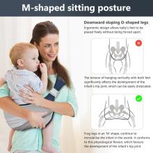 Aoowu Baby Carrier Art.286664 Эргономичная сумка-кенгуру  от 4 до 20 кг