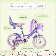 Rully Kids Bike Wheels Collas 12'  Art.286668 Violet  Bērnu divritenis (velosipēds) ar palīgriteņiem