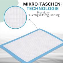 ViraCare Disposable Bed Pads  Art.286669 Пеленки одноразовые впитывающие с липучкой для фиксации 50 шт. 60x90см