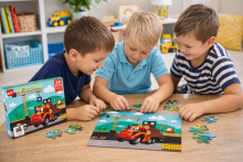 Happy Toys  Puzzle Vehicle Art.7386  Пазл 24 шт.