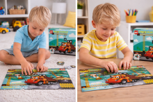 Happy Toys  Puzzle Vehicle Art.7386  Пазл 24 шт.