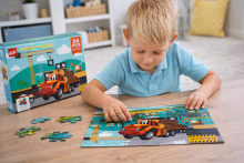 Happy Toys  Puzzle Vehicle Art.7386  Пазл 24 шт.
