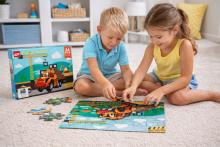 Happy Toys  Puzzle Vehicle Art.7386  Пазл 24 шт.
