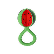 Oil Carol Teether Rattle Art.286826 Watermelon Teether (natural rubber)