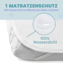 Fitted Sheet Art.286828 Fitted sheet for cradle 50x83cm