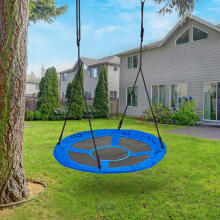 Dārza šūpoles 100 cm, zila ECOTOYS
